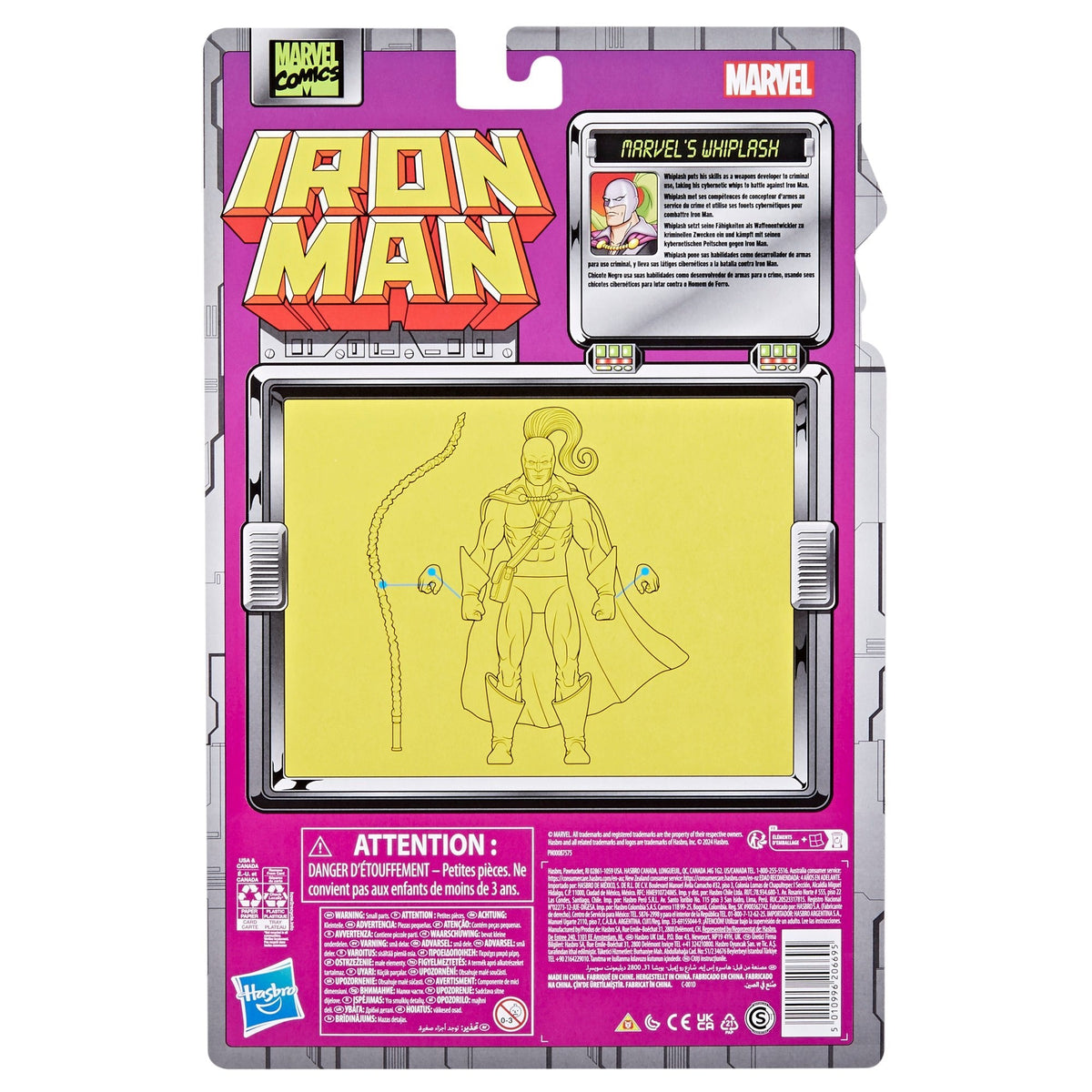 Marvel Legends Iron Man Retro Collection Whiplash