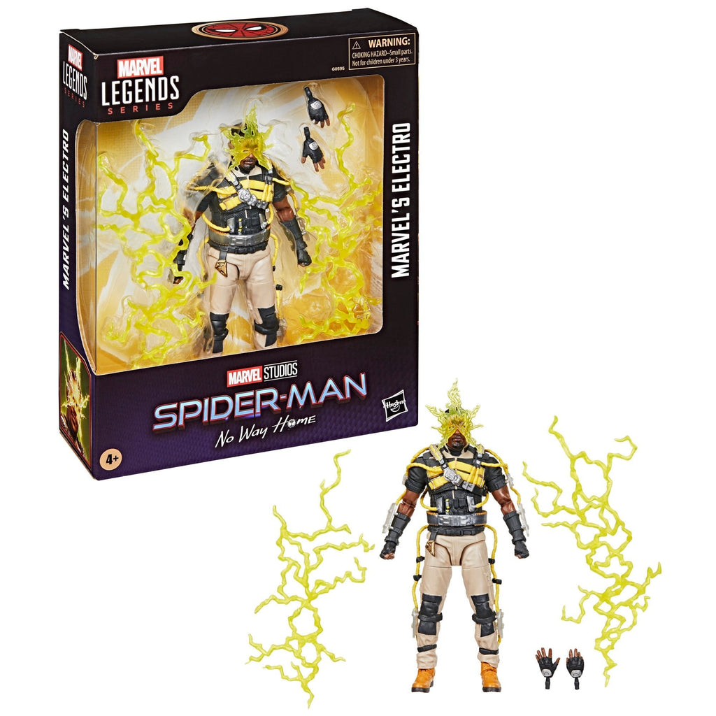 Marvel Legends Series Spider-Man: No Way Home Deluxe Electro