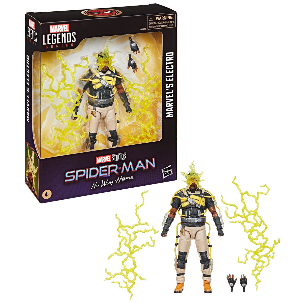 Marvel Legends Series Spider-Man: No Way Home Deluxe Electro