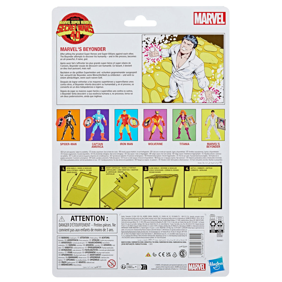 Marvel Legends Retro Secret Wars Beyonder