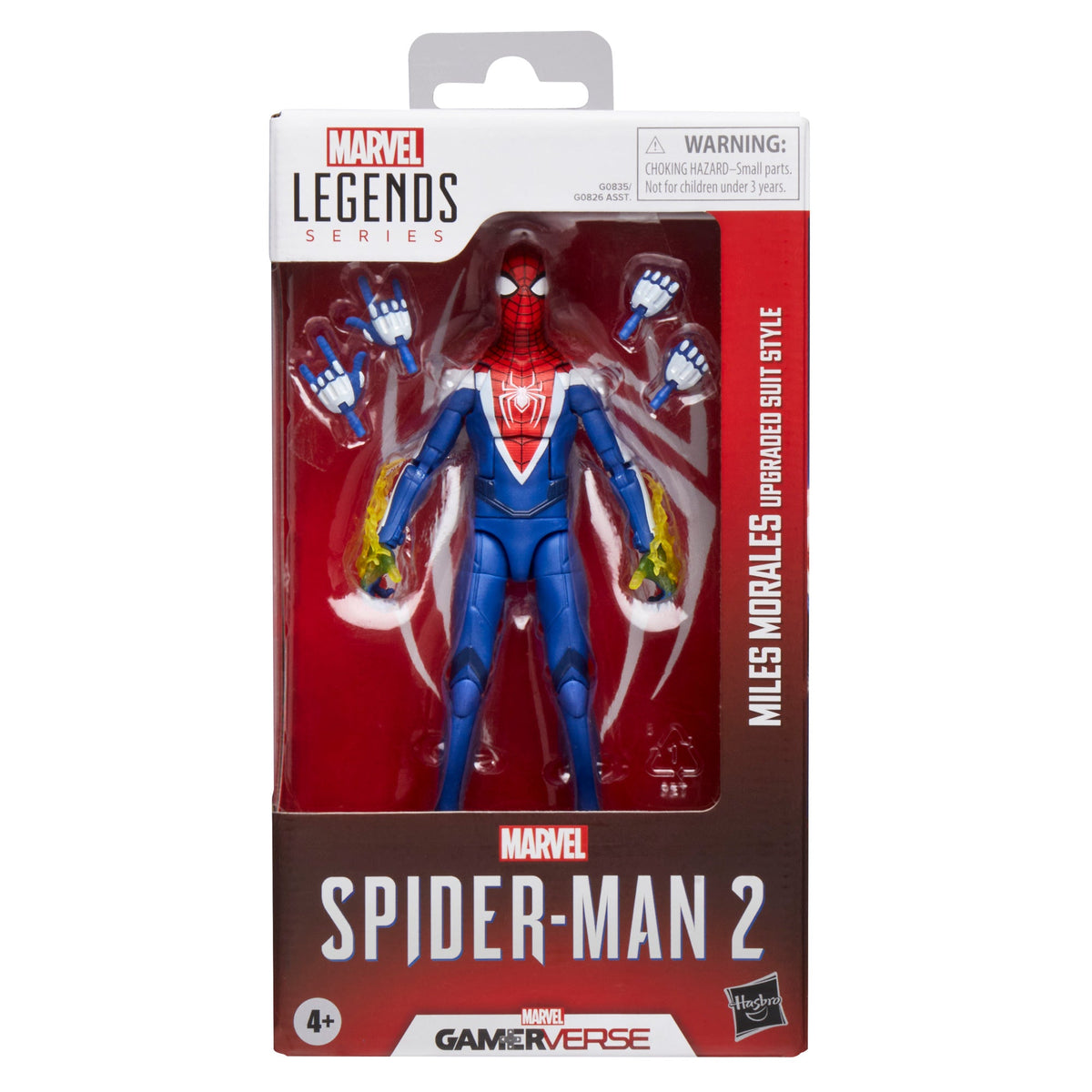 Marvel Legends Series Gamerverse Upgraded Suit Style Miles Morales (Spider-Man 2 Video Game)