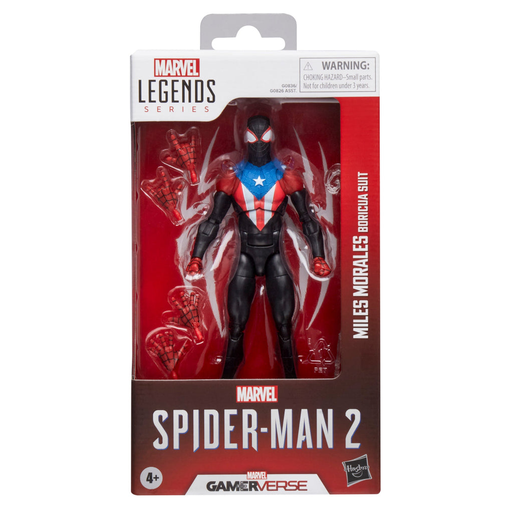 Marvel Legends Series Gamerverse Boricua Suit  Miles Morales (Spider-Man 2 Video Game)