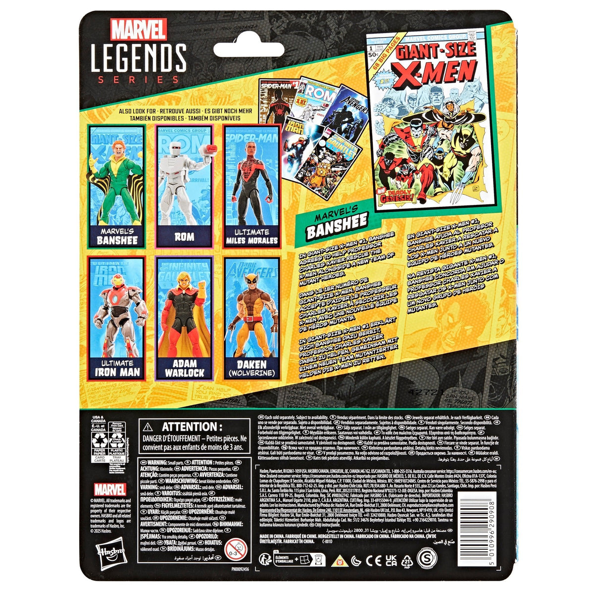 Marvel Legends Series Banshee (1975's Giant Size X-Men #1 Mini-Comic)