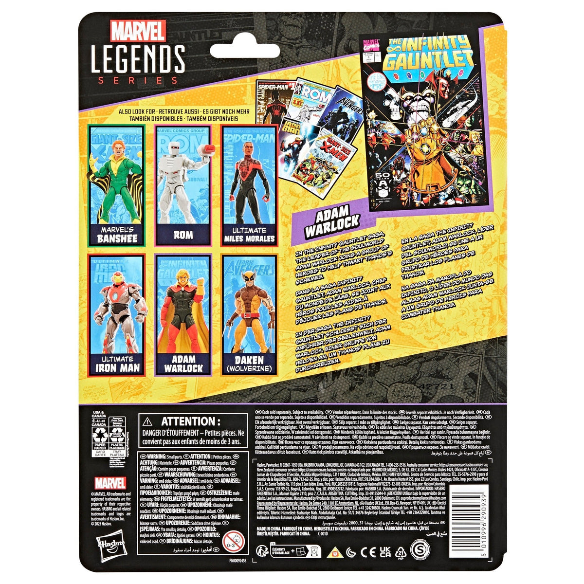 Marvel Legends Series Mini-Comics Wave 1 COMPLETE SET OF 6