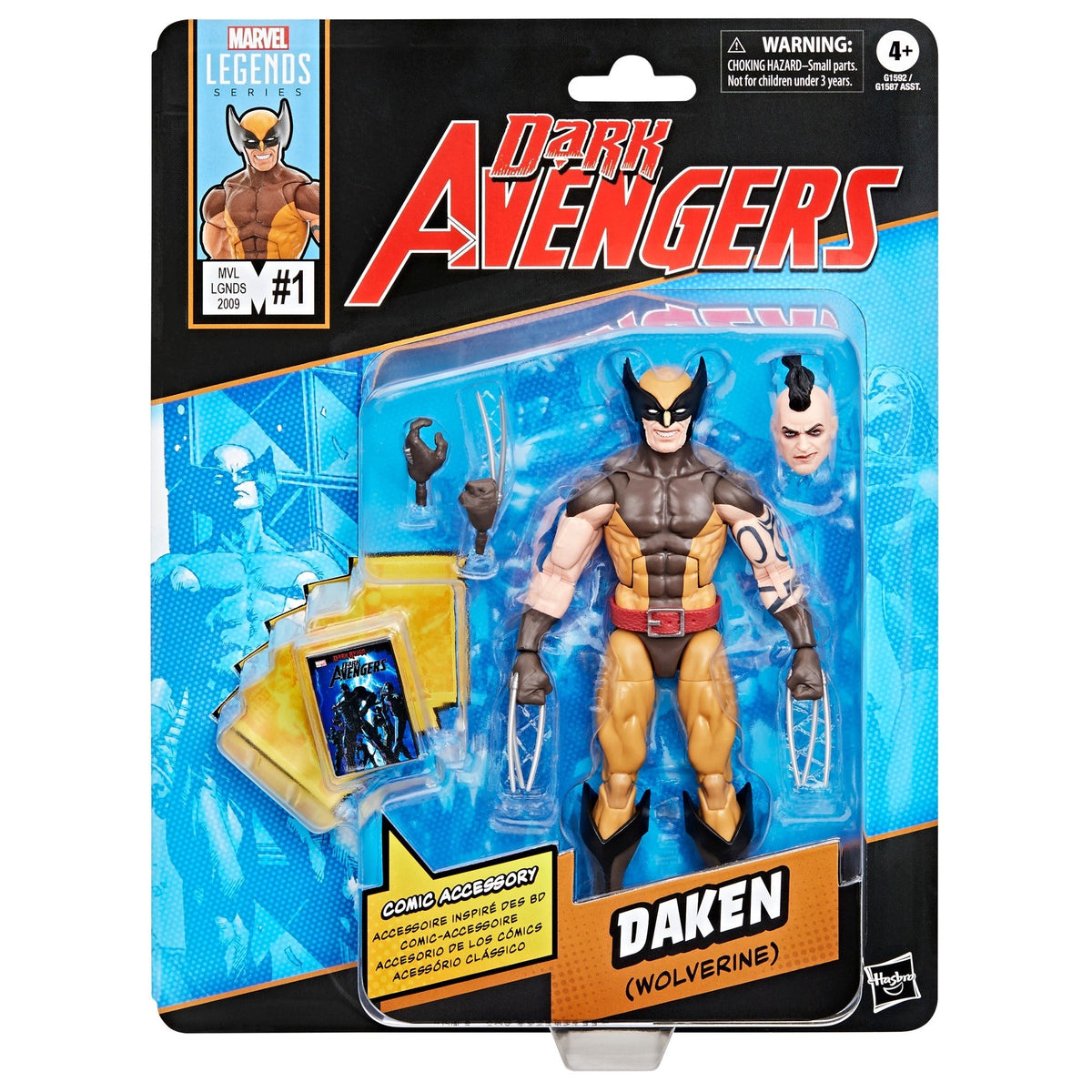 Marvel Legends Series Daken Wolverine (2009's Dark Avengers #1 Mini-Comic)