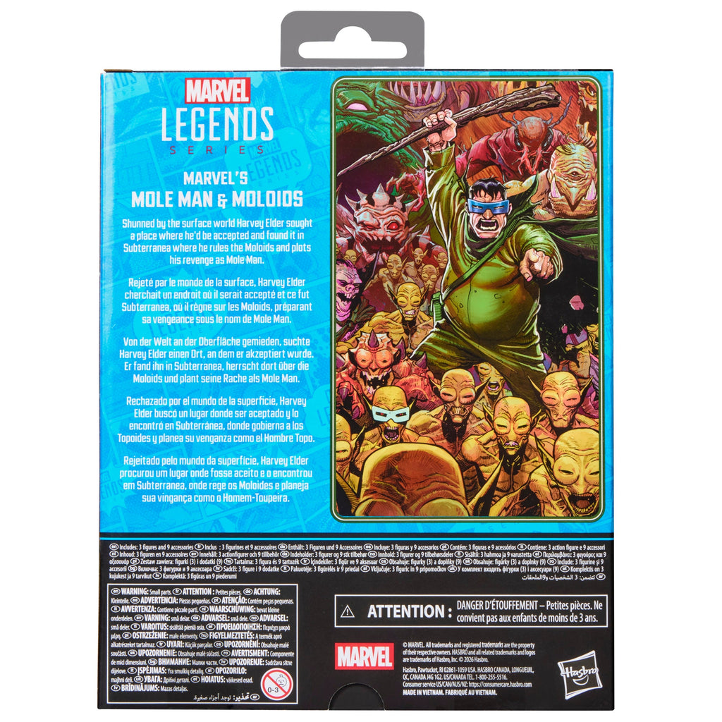 Marvel Legends Series Moleman & Moleoids