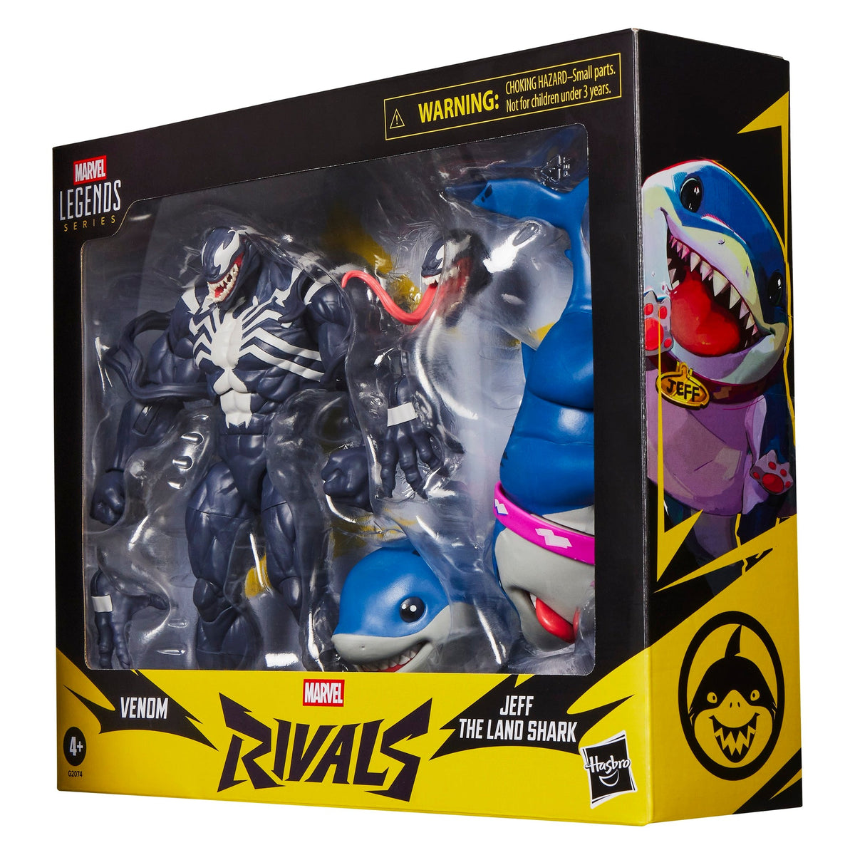 Marvel Legends Series Venom & Jeff the Land Shark 2-Pack (Marvel Rivals)