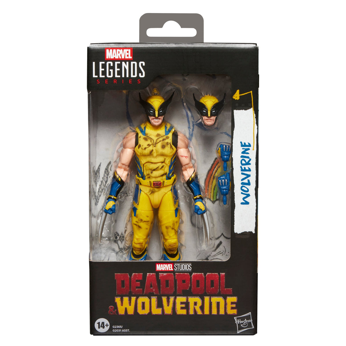 Marvel Legends Series Deadpool & Wolverine Wave COMPLETE SET OF 6