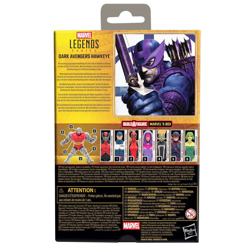 Marvel Legends Dark Avengers Hawkeye (Box BAF)