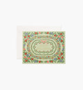 Rosette Birthday Card - Single Card