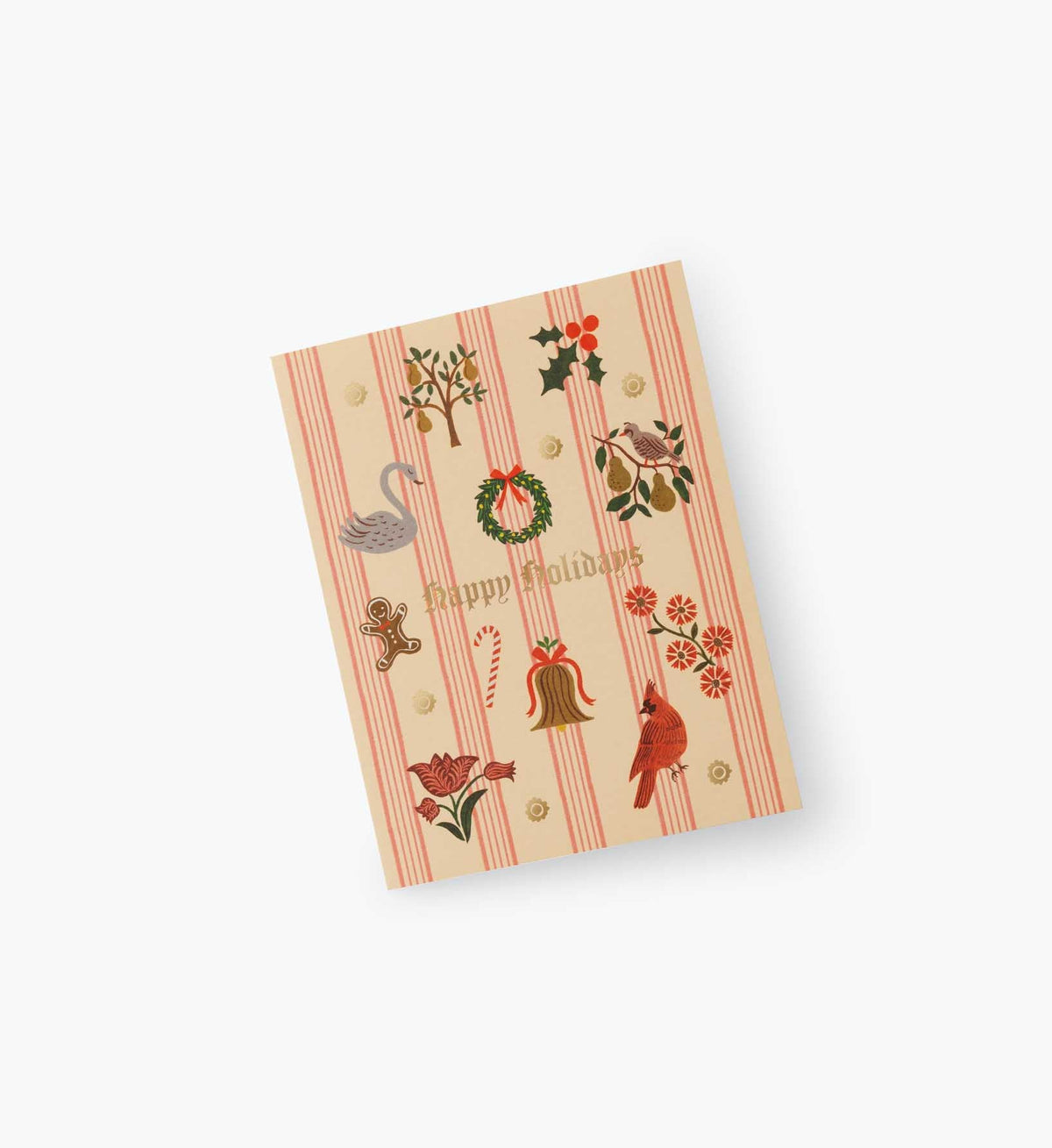 Yuletide Holiday Card - Single Card