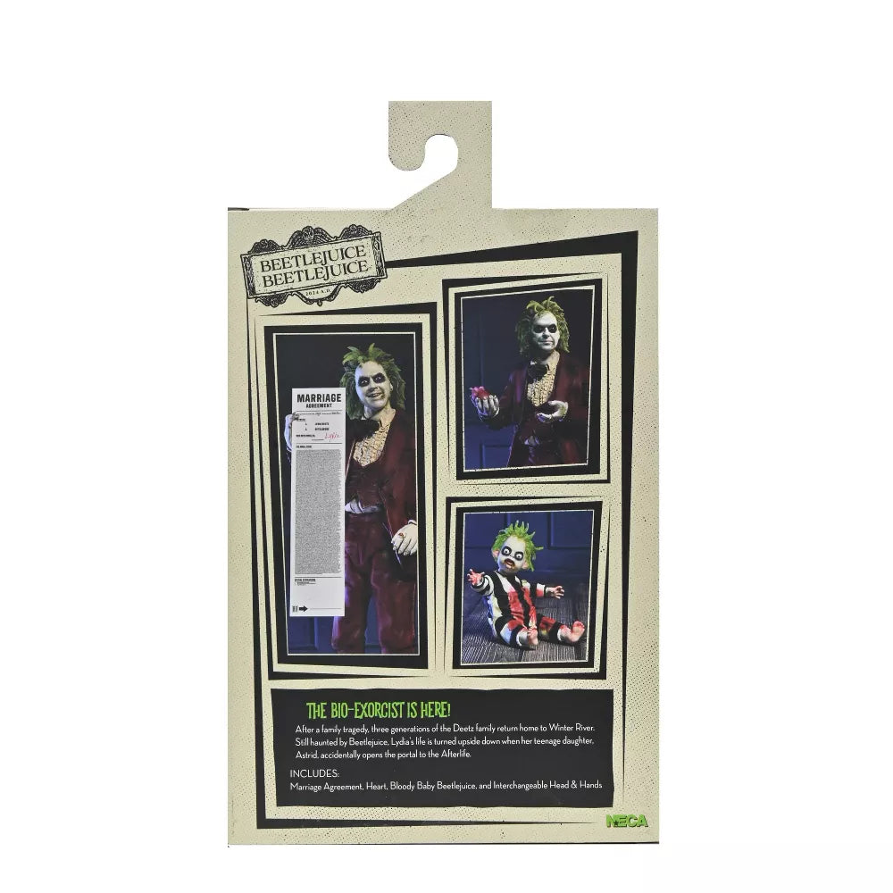 NECA Beetlejuice Ultimate "Red Tuxedo" Beetlejuice