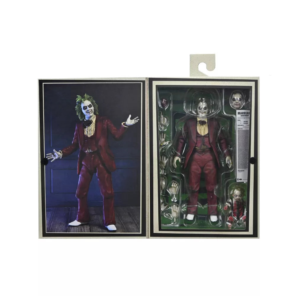 NECA Beetlejuice Ultimate "Red Tuxedo" Beetlejuice