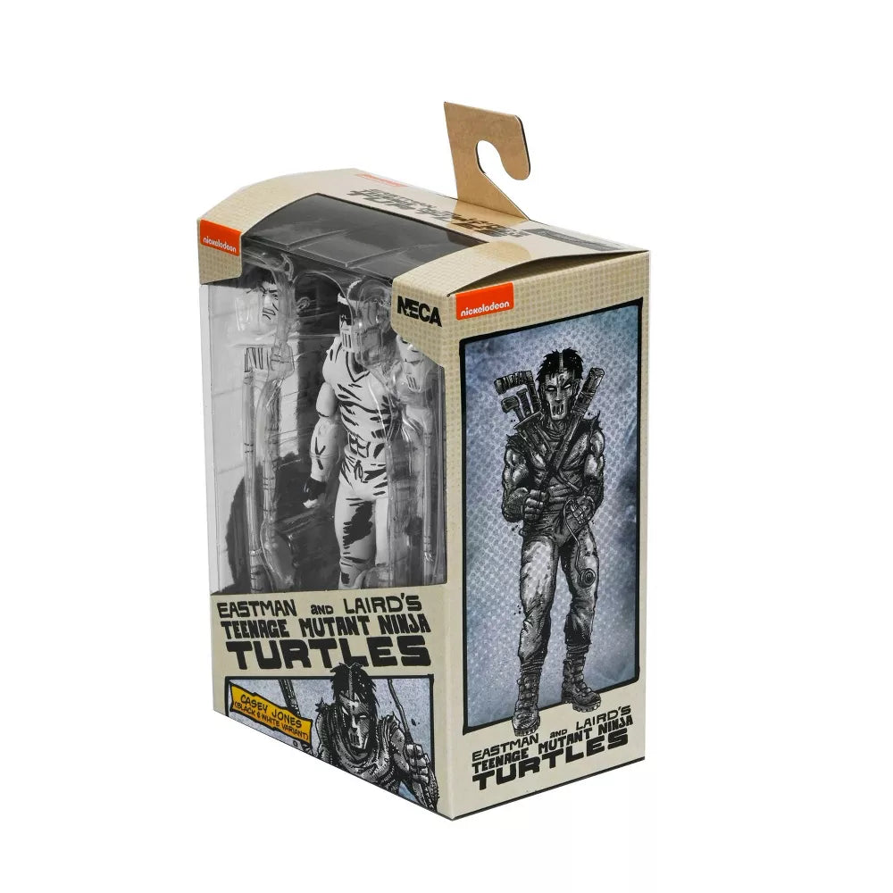 NECA Teenage Mutant Ninja Turtles Mirage Ultimate Black & White Casey Jones