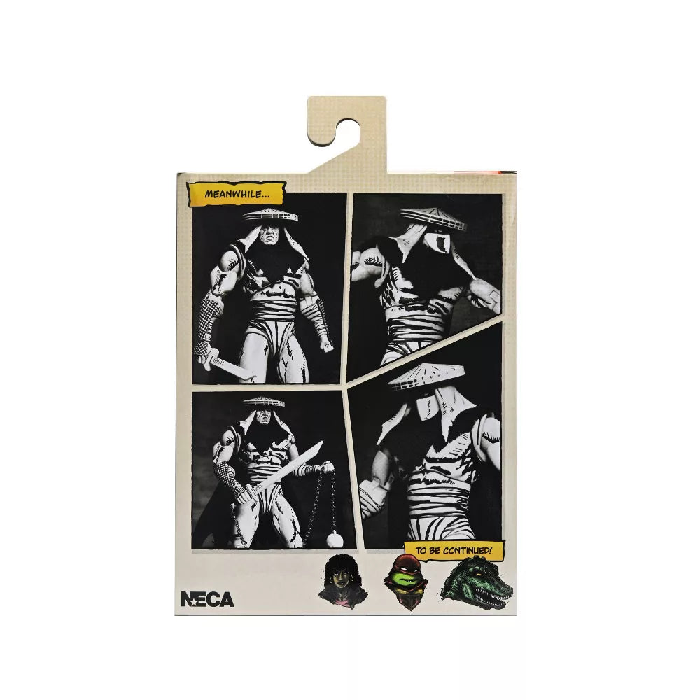 NECA Teenage Mutant Ninja Turtles Mirage Ultimate Black & White Foot Assassin