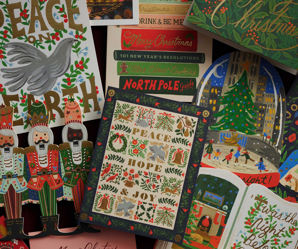 Christmastide Holiday Card - Single Card