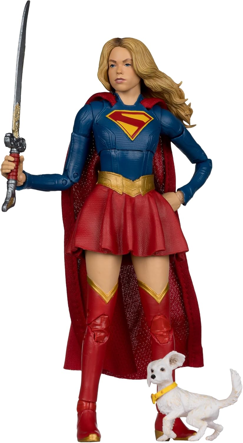 DC Multiverse Deluxe Theatrical Supergirl & Baby Krypto (Supergirl 2026 Movie)