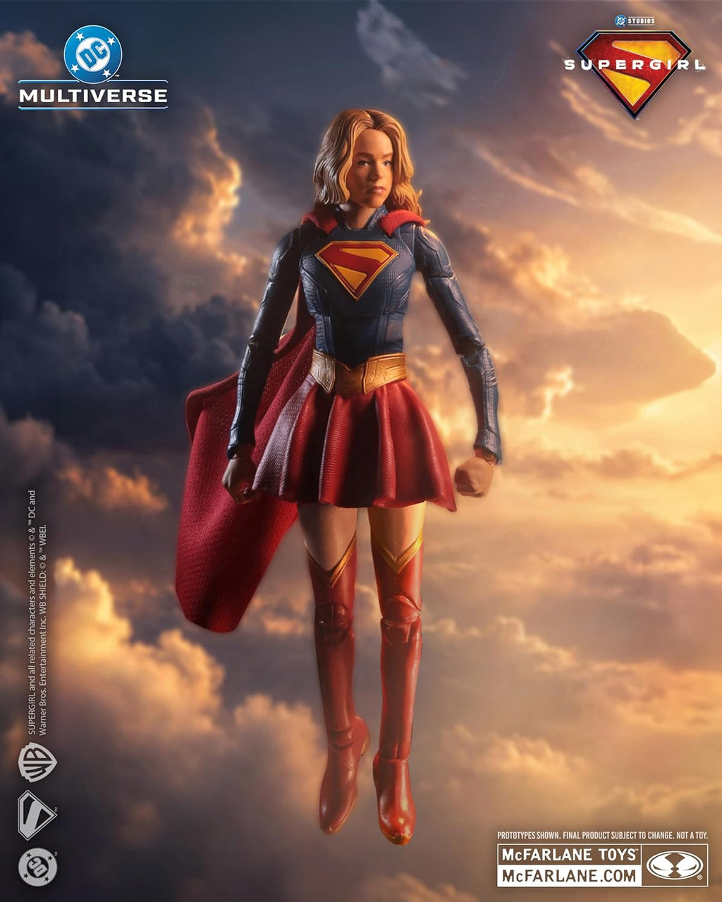 DC Multiverse Deluxe Theatrical Supergirl & Baby Krypto (Supergirl 2026 Movie)
