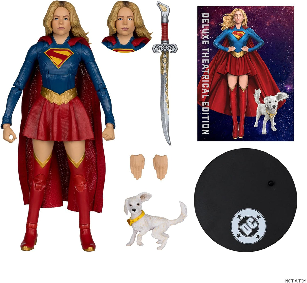 DC Multiverse Deluxe Theatrical Supergirl & Baby Krypto (Supergirl 2026 Movie)