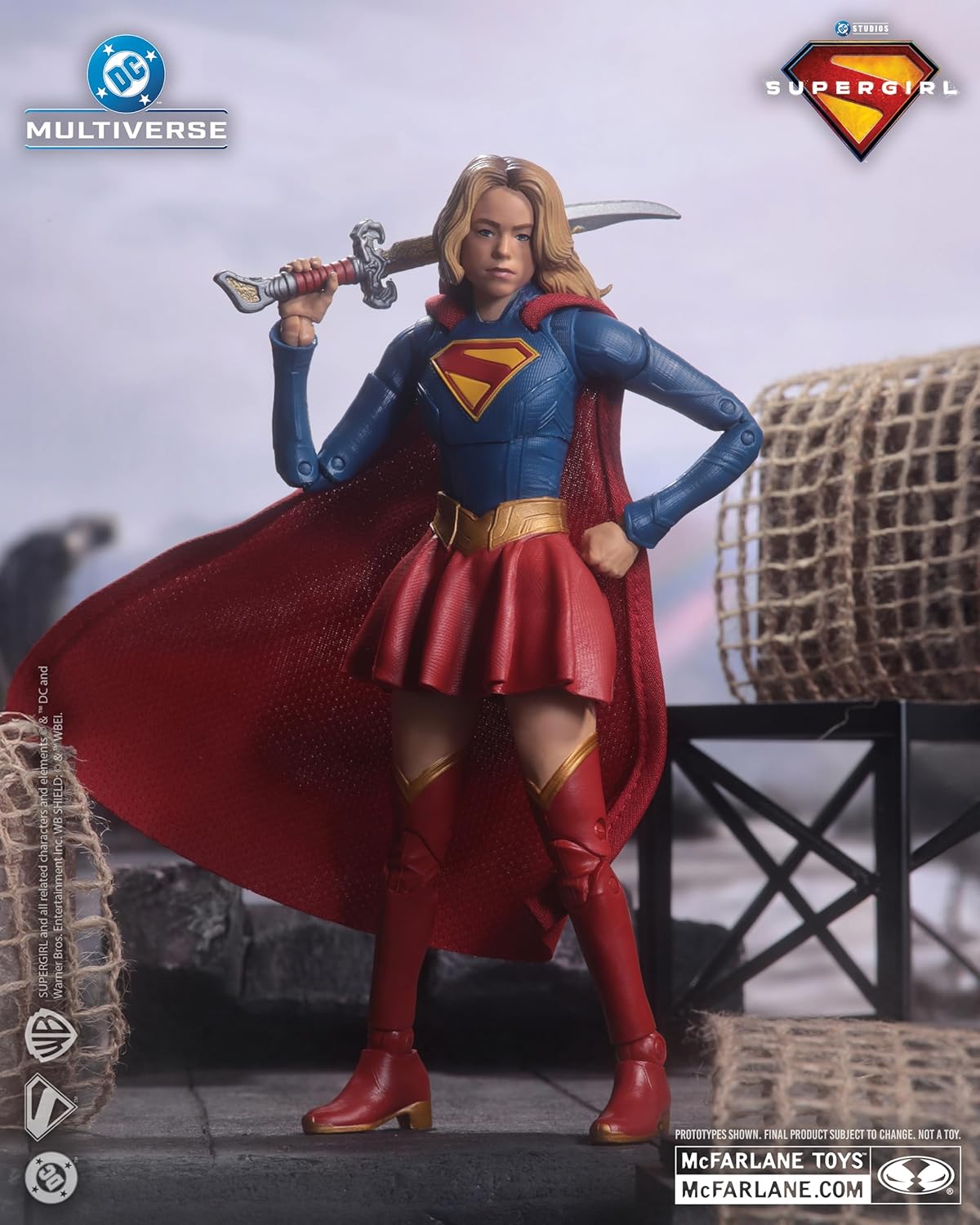 DC Multiverse Deluxe Theatrical Supergirl & Baby Krypto (Supergirl 2026 Movie)