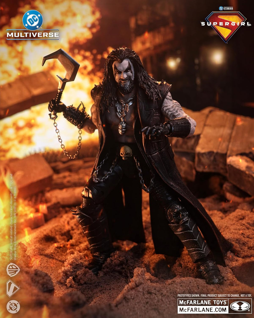 DC Multiverse Deluxe Theatrical Lobo (Supergirl 2026 Movie)