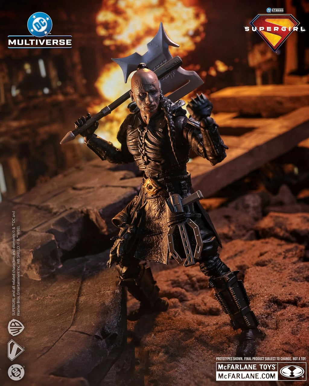 DC Multiverse Deluxe Theatrical Krem of the Yellow Hills (Supergirl 2026 Movie)