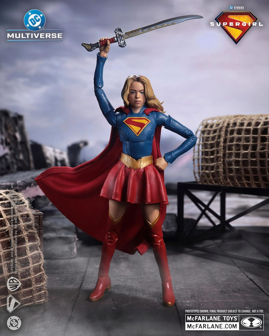 DC Multiverse Deluxe Theatrical Supergirl & Baby Krypto (Supergirl 2026 Movie)