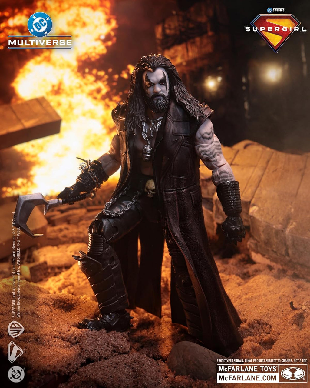 DC Multiverse Deluxe Theatrical Lobo (Supergirl 2026 Movie)
