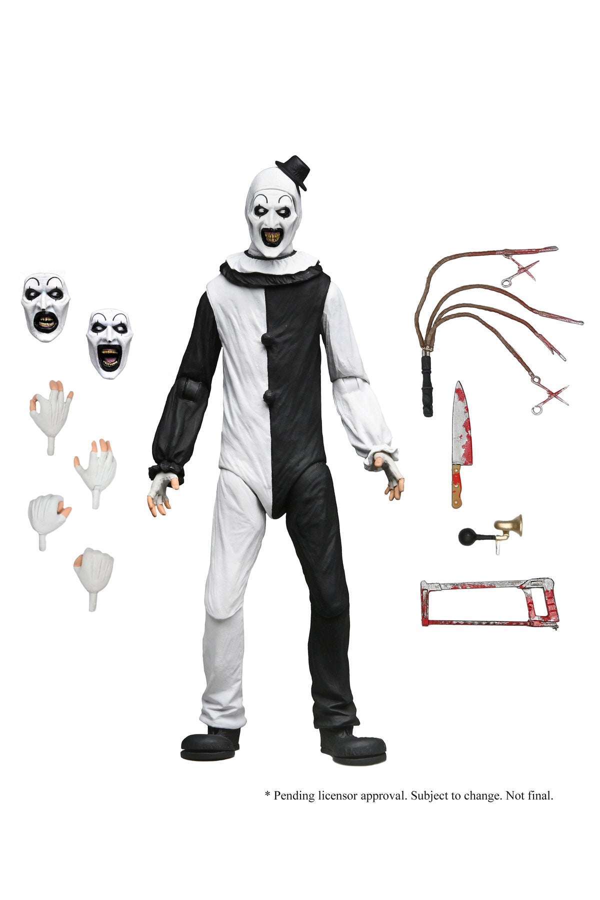 NECA Quarter Scale Terrifier Art the Clown