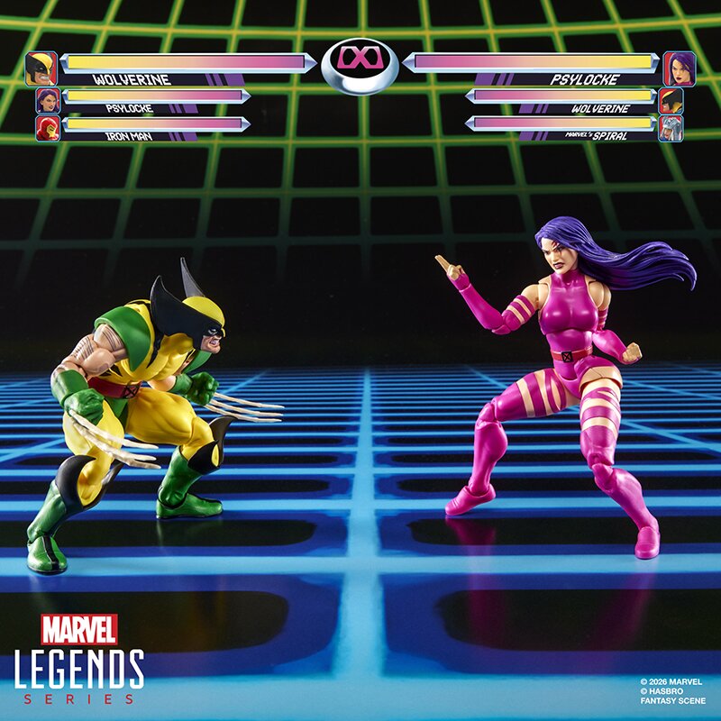 Marvel Legends Series Gamerverse Wolverine & Psylocke 2-pack