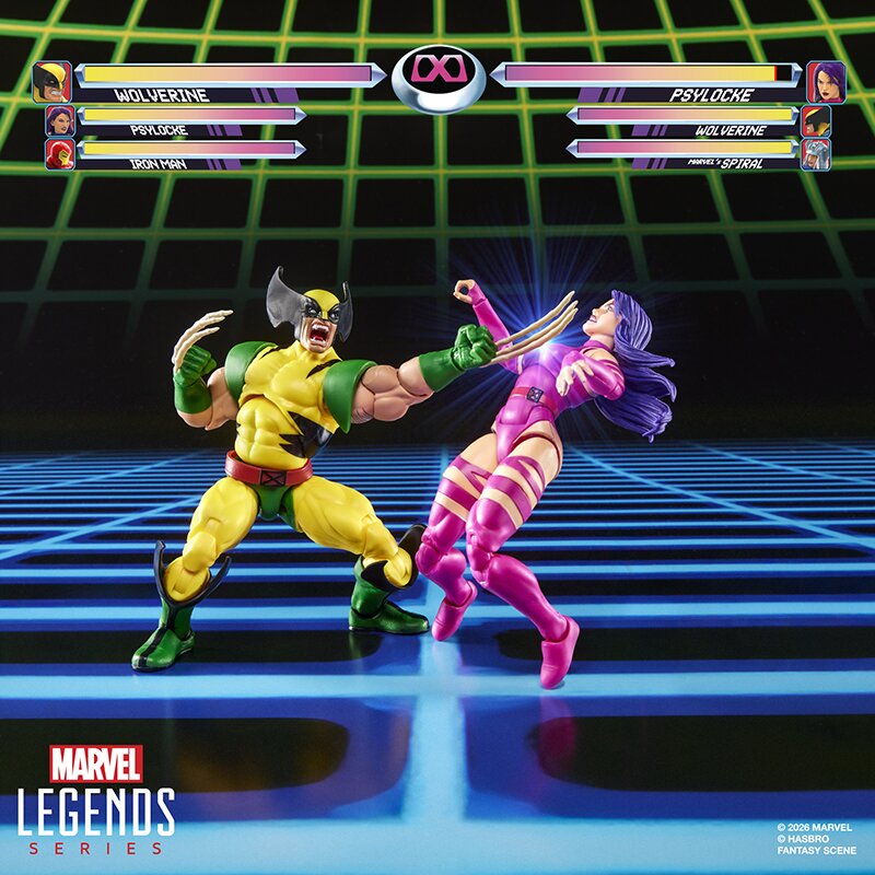 Marvel Legends Series Gamerverse Wolverine & Psylocke 2-pack