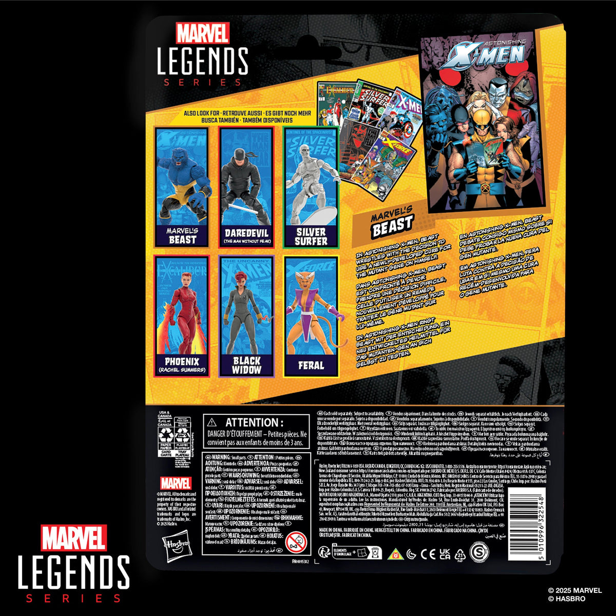 Marvel Legends Series Beast (Astonishing X-Men #1 Mini-Comic)