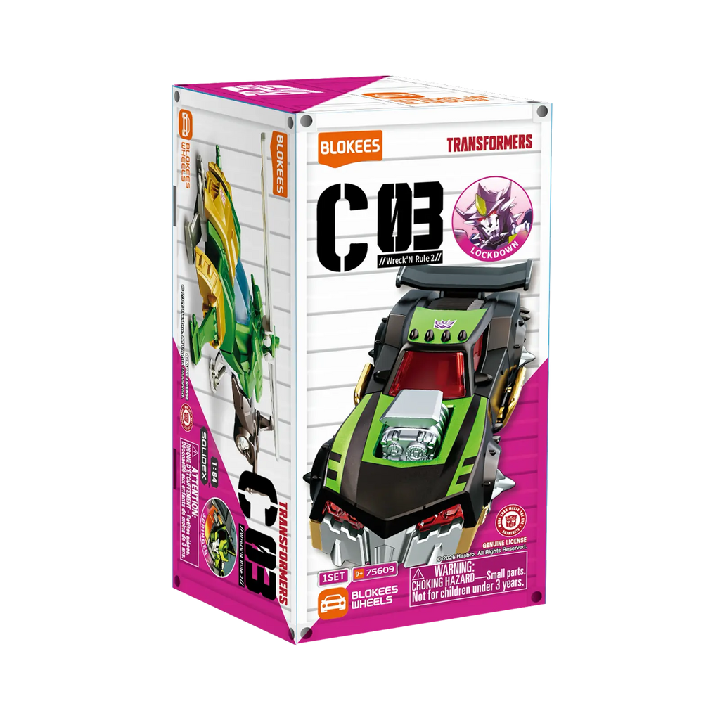 Blokees Wheels C3 (Box Of 12 Individually Boxed)