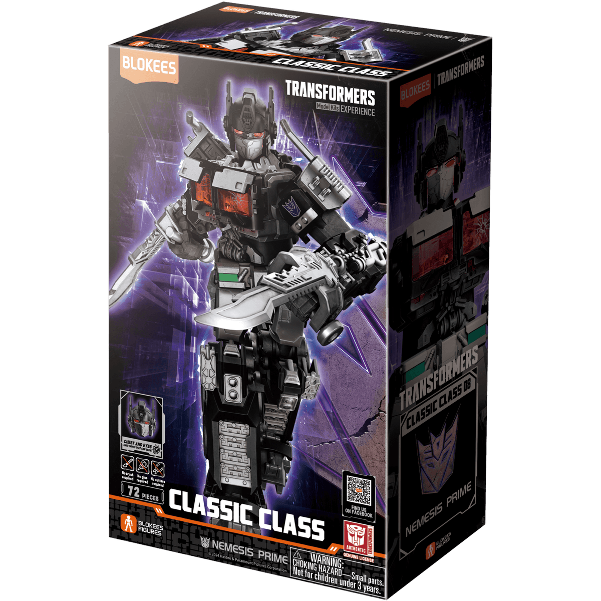 Blokees Transformers Classic Class 08 Nemesis Prime (Rise of the Beasts)