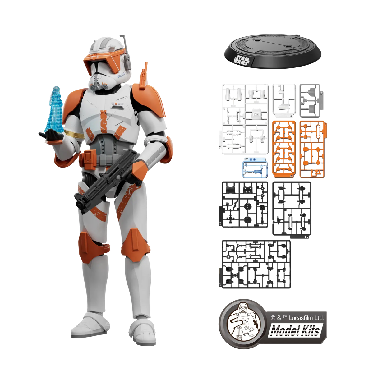 Blokees Star Wars Champion Class 09 Clone Commander Cody (Attack of the Clones)