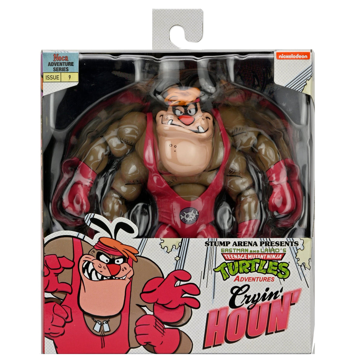 NECA Teenage Mutant Ninja Turtles Stump Wrestling Deluxe Cryin' Houn' (Archie Comics)