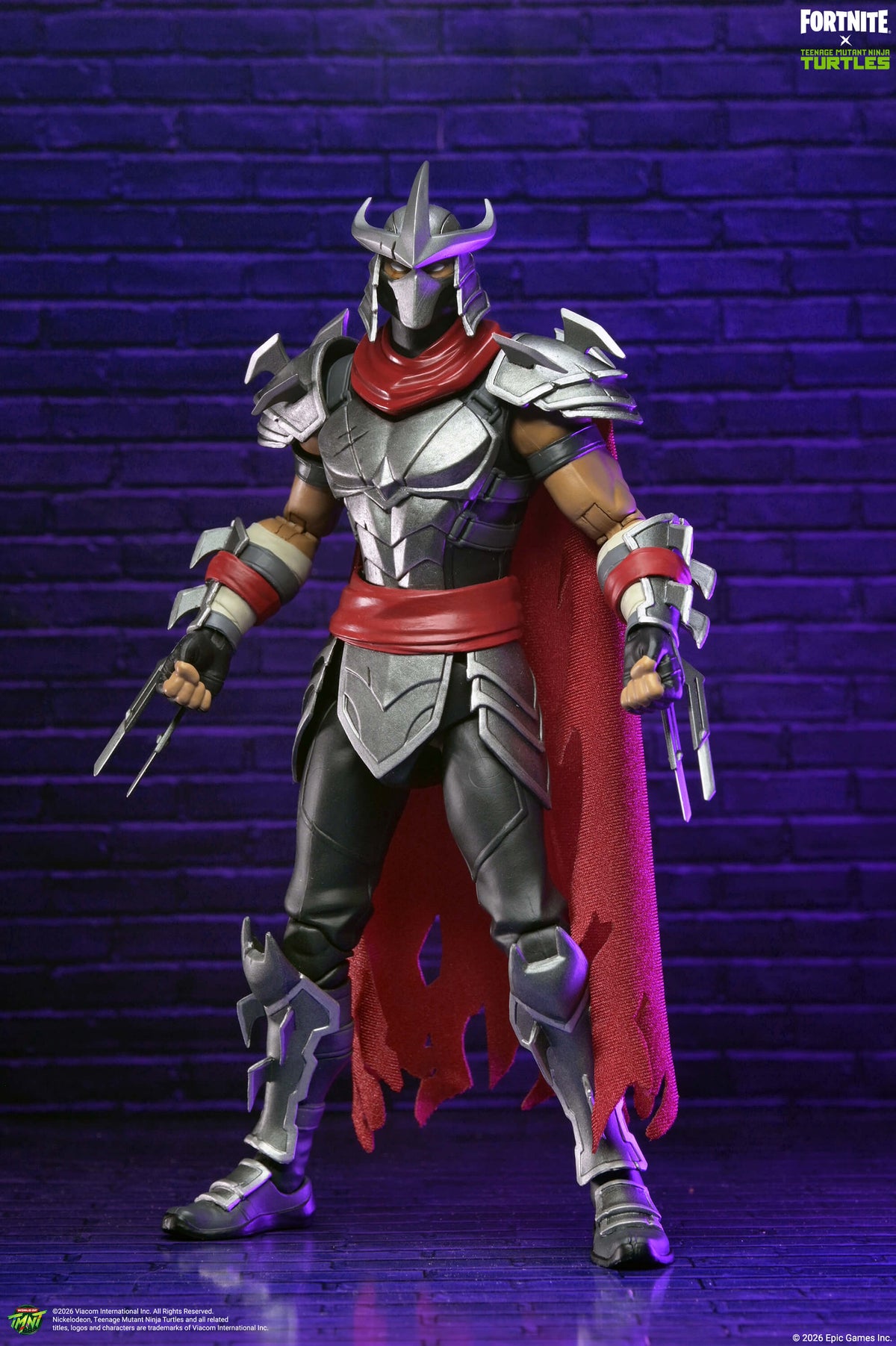 NECA Teenage Mutant Ninja Turtles X Fortnite Shredder