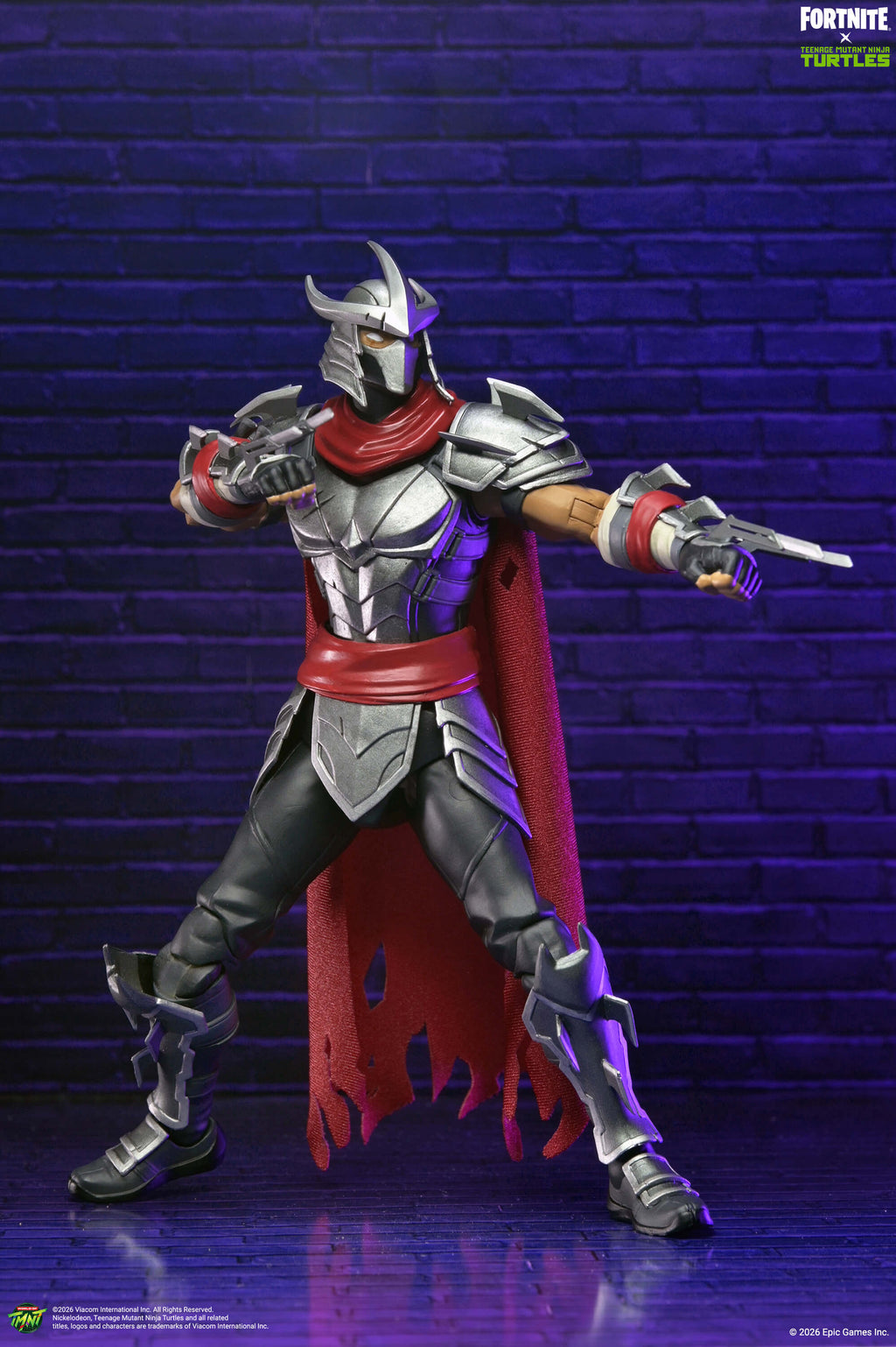 NECA Teenage Mutant Ninja Turtles X Fortnite Shredder