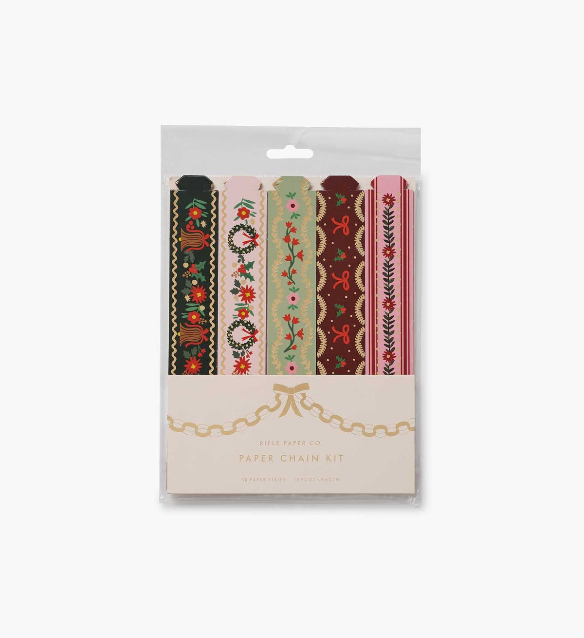 Paper Chain Kit - Holly Jolly