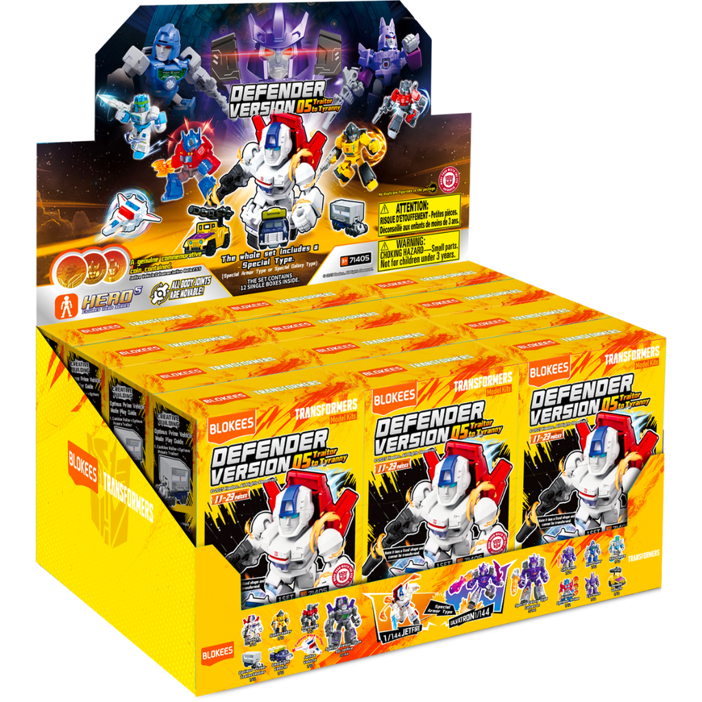 Blokees Transformers Defender 05: Traitor to Tyranny (Box of 12 Individually Boxed)