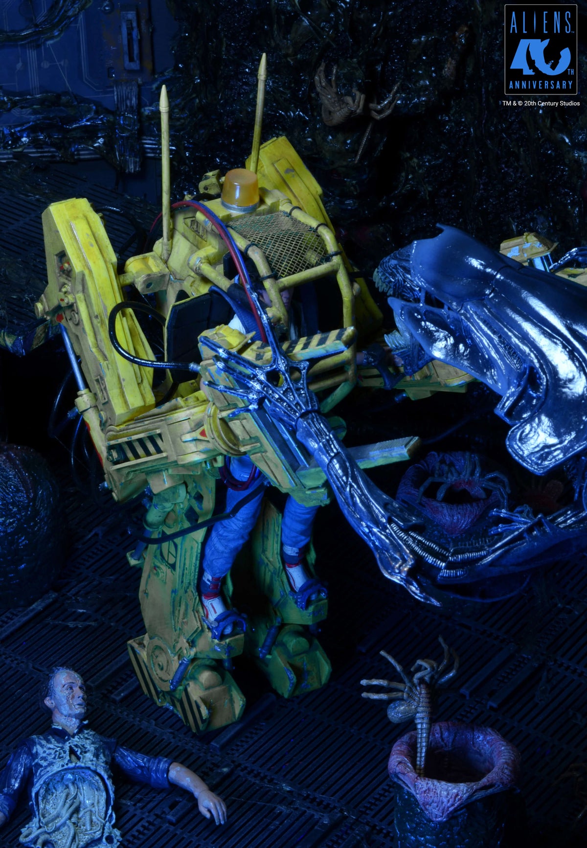 NECA Aliens 40th Anniversary Power Loader (P-5000) Deluxe Vehicle