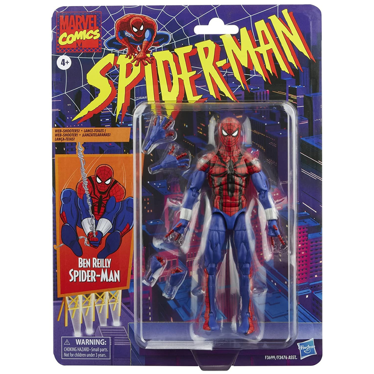 Marvel Legends Retro Ben Reilly Spider Man - Pre-Owned / In Box