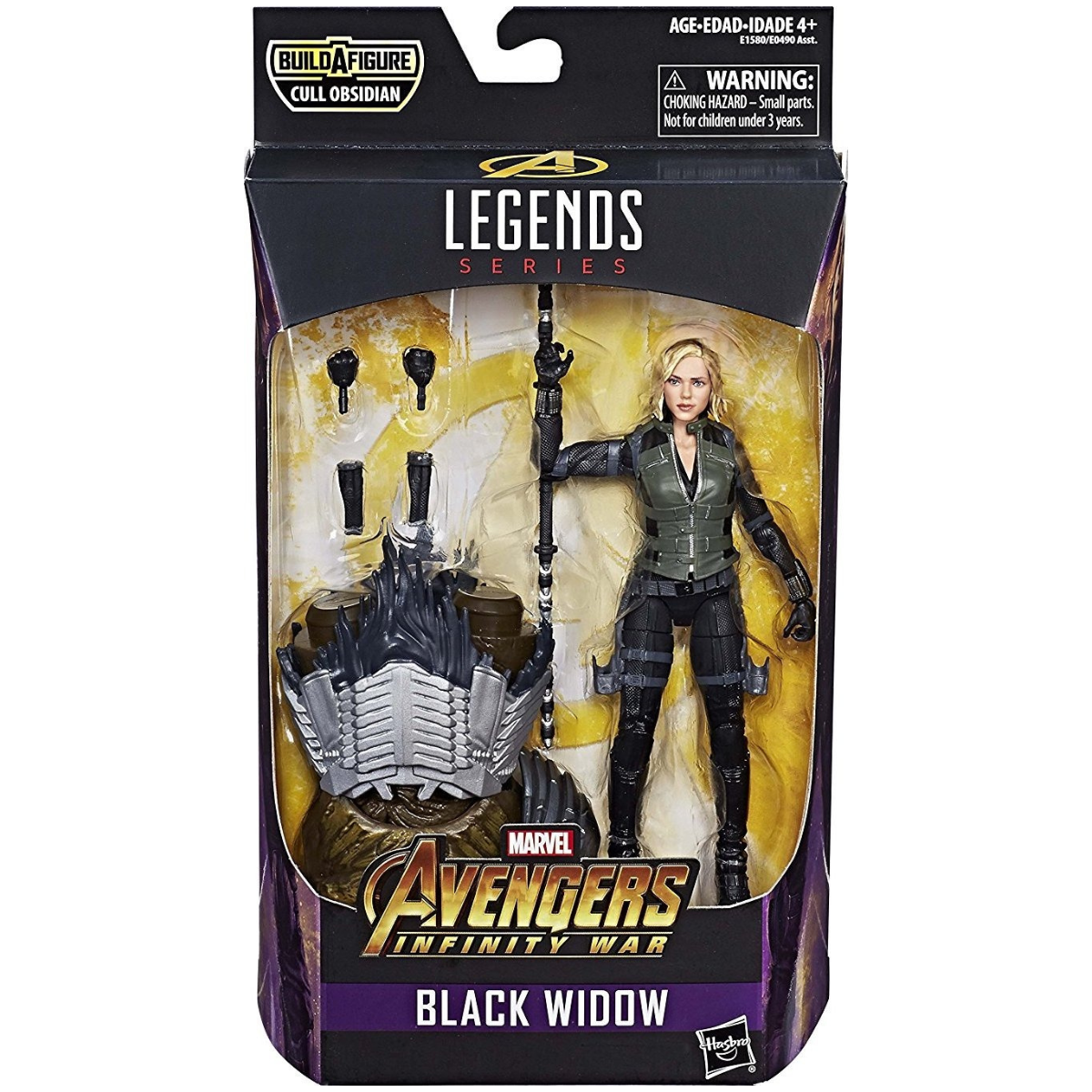 Marvel Legends Black Widow (Cull Obsidian BAF) - Pre-Owned / In Box