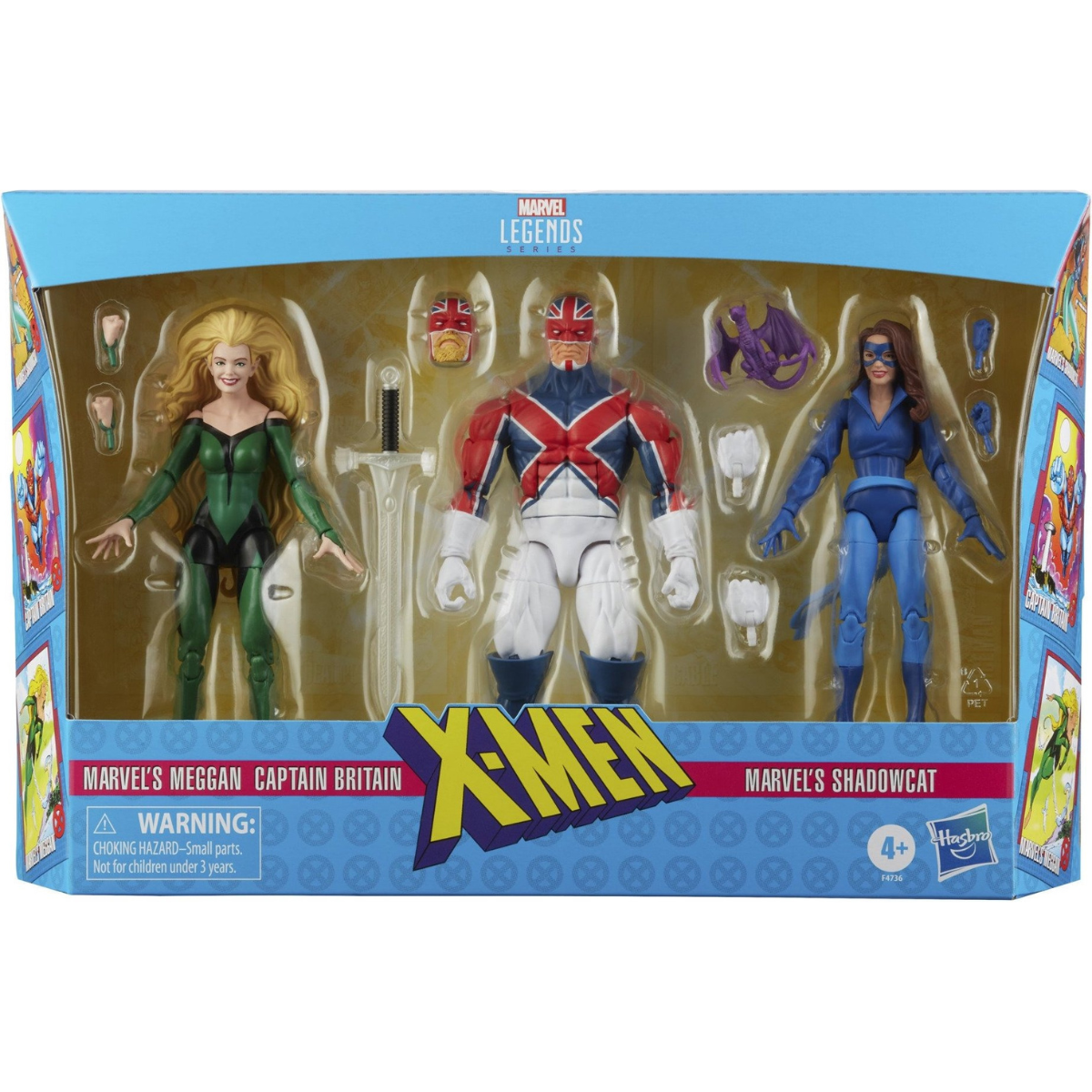 Marvel Legends Exclusive Excalibur 3-Pack - Pre-Owned / In Box