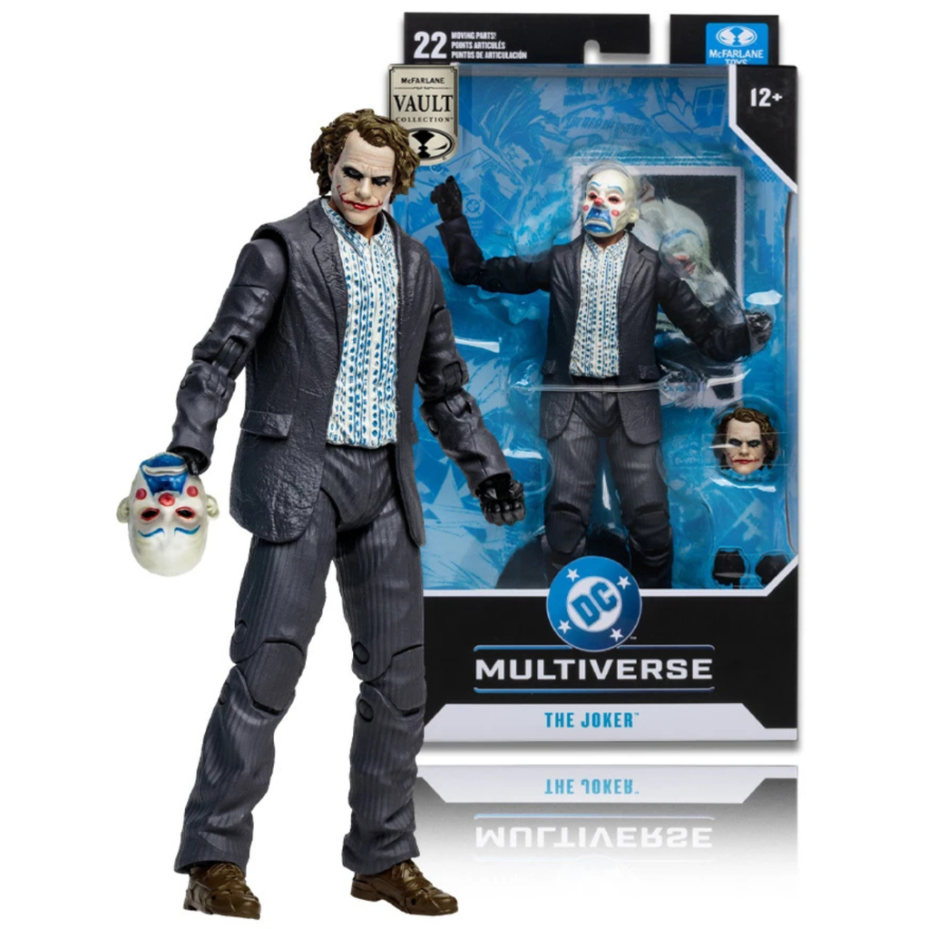DC Multiverse Vault Collection Bank Robber Joker (The Dark Knight)