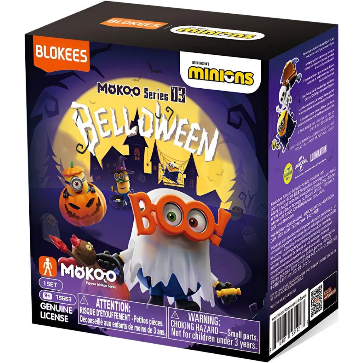 Blokees Minions Mokoo 03: Belloween (Single Random Blind Box)