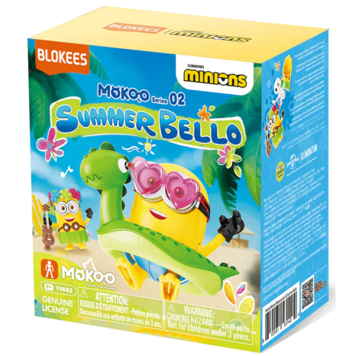 Blokees Minions Mokoo Series 02: Summer Bello (Single Random Blind Box)