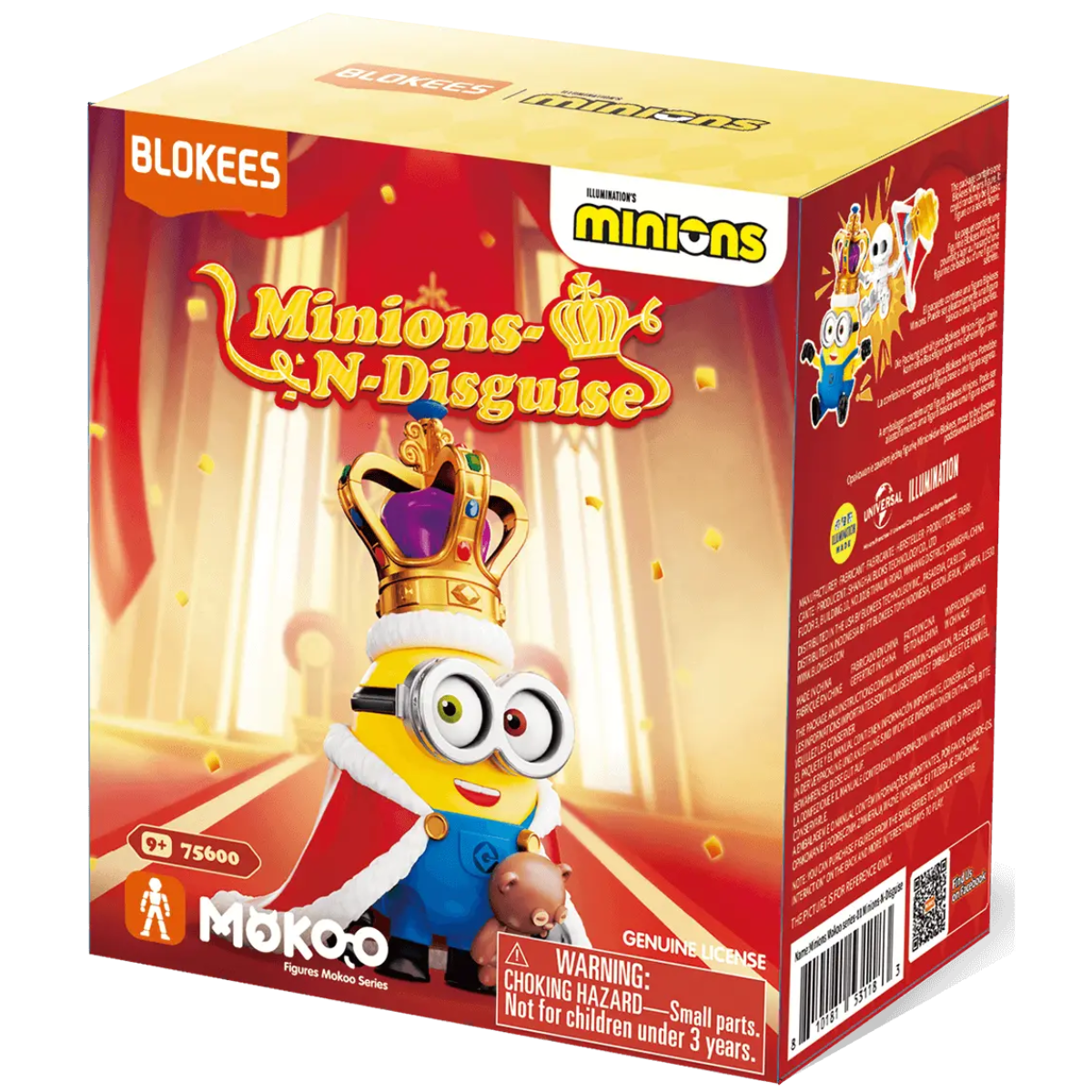 Blokees Minions Mokoo Series 01: N-Disguise (Box of 6 Individually Boxed)