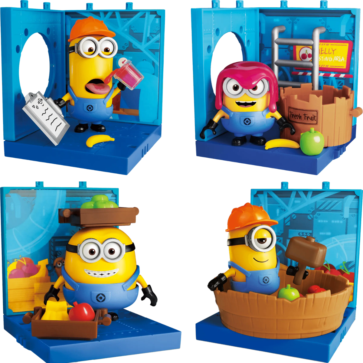 Blokees Minion preCOOL Jelly Factory Series (Box of 8 Individually Boxed)