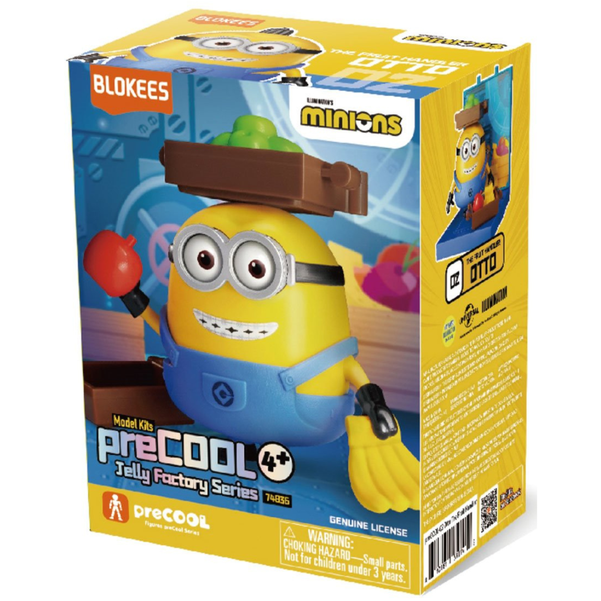 Blokees Minion preCOOL Jelly Factory Series (Box of 8 Individually Boxed)